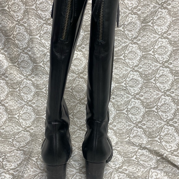 Paul Green Felicia black tall boots / Size 8. - Picture 2 of 6